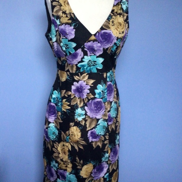 Evan Picone Sleeveless Dress Size 8 - Picture 1 of 4